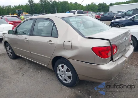 2008 Toyota Corolla Le из США, поврежденный, VIN 2T1BR32E38C922918